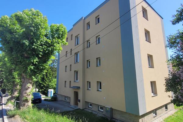 BD Javorová, Liberec – fasáda
